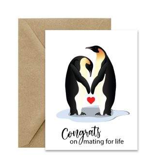 Wedding Card (Congrats on mating for life) Printable Card